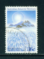 AUSTRALIAN ANTARCTIC TERRITORY - 1986 Antarctic Treaty 36c Used As Scan - Oblitérés