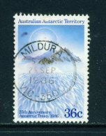 AUSTRALIAN ANTARCTIC TERRITORY - 1986 Antarctic Treaty 36c Used As Scan - Oblitérés