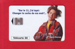 317 - Telecarte Publique Le 11 Carburateur Mob (F662) - 1996