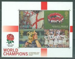 Great Britain - 2003 Rugby World Cup Block MNH__(TH-9257) - Blocks & Miniature Sheets