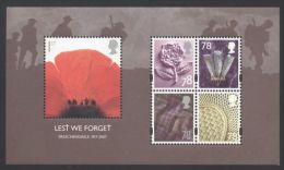 Great Britain - 2007 Battle Of Passchendaele Block MNH__(THB-3972) - Blokken & Velletjes