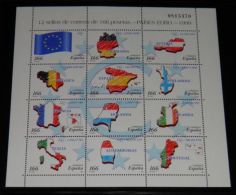 Spain - 1999 Euro Currency Sheet MNH__(THB-3481) - Blocs & Hojas