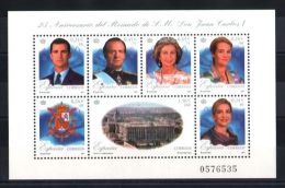 Spain - 2001 Juan Carlos Kleinbogen MNH__(TH-9824) - Blocs & Feuillets