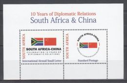 South Africa - 2008 Diplomacy Block MNH__(TH-9660) - Hojas Bloque