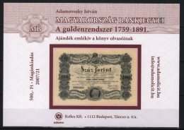 Hungary 2007. The Famous Coins Book From Hungary II. - SPECIAL PRESENT SHEET (commemorative Sheet)  RARE ! - Souvenirbögen