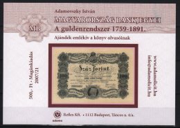Hungary 2007. The Famous Coins Book From Hungary II. - SPECIAL PRESENT SHEET (commemorative Sheet)  RARE ! - Hojas Conmemorativas