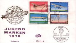 Germany - Mi-Nr 964/967 FDC ( X379)- - 1971-1980