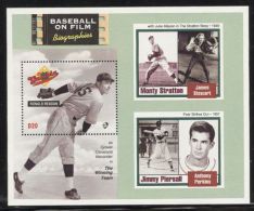 Gambia - 1993 Baseball Movies Block (1) MNH__(FIL-10123) - Gambie (1965-...)