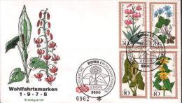 Germany - Mi-Nr 982/985 FDC ( X380)- - 1971-1980