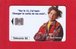 318 - Telecarte Publique Le 11 Carburateur Mob (F662) - 1996