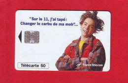 319 - Telecarte Publique Le 11 Carburateur Mob (F662) - 1996