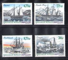 Greenland - 2003 Ships MNH__(TH-5825) - Unused Stamps