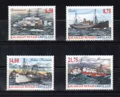 Greenland - 2004 Ships MNH__(TH-5833) - Unused Stamps