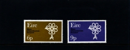 IRELAND/EIRE - 1970  EUROPEAN CONSERVATION YEAR  SET  MINT NH - Unused Stamps