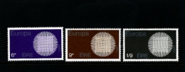 IRELAND/EIRE - 1970  EUROPA  SET  MINT NH - Unused Stamps