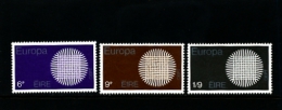 IRELAND/EIRE - 1970  EUROPA  SET  MINT NH - Nuevos