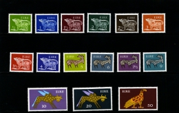 IRELAND/EIRE - 1971  SYMBOLICAL  ANIMALS  DECIMAL CURRENCY  SET  MINT NH - Unused Stamps
