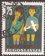 1963 X JUGOSLLAVIJA JUGOSLAWIEN  CHILDREN AEREO    USED - Oblitérés