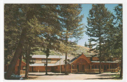 Shoshone Lodge Motel Yellowstone Wyoming Postcard - Yellowstone