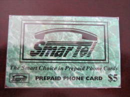 SmartTel Prepaid Phonecard, $5, - Other & Unclassified