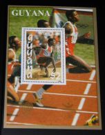 Delcampe - Guyana - 1989 Medalists (golden) Block (6) MNH__(THB-4300) - Guyana (1966-...)