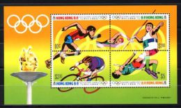 Hong Kong - 1992 Summer Olympics Barcelona Block (I) MNH__(TH-11585) - Blocks & Sheetlets