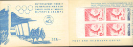 Jeux Olympiques 1952 Finland Carnet  Olympic Stamps  Very Fine TB - Sommer 1952: Helsinki