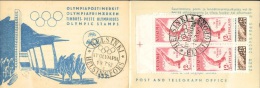 Jeux Olympiques 1952 Finland Carnet  Olympic Stamps  Very Fine TB - Zomer 1952: Helsinki