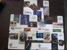 Cable&Wireless 125 Years,jointed Issued By Macau,Jamaica,Hongkong,USA And UK, Prepaid Cards,mint Set Of 5 - Macao