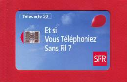 333 - Telecarte Publique SFR V Le Monde Sans Fil (F614) - 1995