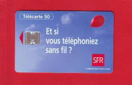 334 - Telecarte Publique SFR V Le Monde Sans Fil (F614) - 1995