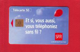 336 - Telecarte Publique SFR V Le Telephone Portatif (F615) - 1995