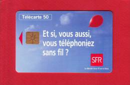 337 - Telecarte Publique SFR V Le Telephone Portatif (F615) - 1995