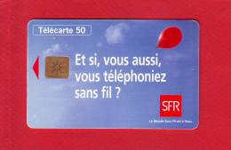 338 - Telecarte Publique SFR V Le Telephone Portatif (F615) - 1995