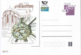Czech Republic - Gothic Church St. Catherine In City  Chomutov, Special Postal Stationery, MNH - Postcards