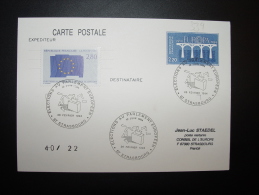 4e ELECTIONS AU PARLEMENT EUROPEEN 12 JUIN 1994 FDC 26.02 CONSEIL EUROPE EUROPA  TIRAGE LIMITE 40ex. - 1994