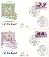 Germany - Mi-Nr 1009/1010 FDC (X392)- - 1971-1980