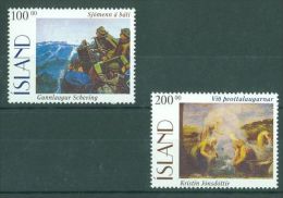 Iceland - 1996 Paintings MNH__(TH-2641) - Unused Stamps