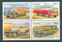 Iceland - 1996 Mail Cars MNH__(TH-7409) - Neufs