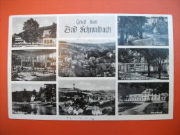 (3/1/44) AK "Gruß Aus Bad Schwalbach" Mit 8 Ortsansichten Um 1953 - Bad Schwalbach