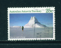 AUSTRALIAN ANTARCTIC TERRITORY - 1984 Landscape Definitives 25c Used As Scan - Oblitérés