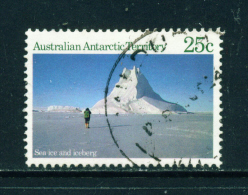AUSTRALIAN ANTARCTIC TERRITORY - 1984 Landscape Definitives 25c Used As Scan - Oblitérés
