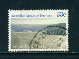 AUSTRALIAN ANTARCTIC TERRITORY - 1984 Landscape Definitives 33c Used As Scan - Oblitérés