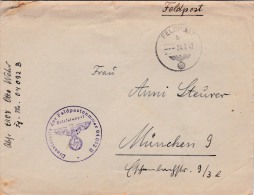 01061 Carta Feldpost  A Nurnberg 1942 - Altri & Non Classificati