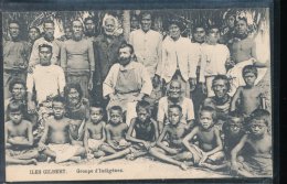 Iles Gilbert ---  Groupe D'Indigenes - Mikronesien