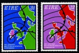 IRELAND/EIRE - 1973  I.M.O./W.M.O.  CENTENARY  SET  MINT NH - Nuevos