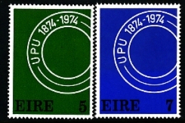 IRELAND/EIRE - 1974  UNIVERSAL POSTAL UNION  SET  MINT NH - Nuevos