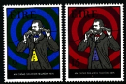 IRELAND/EIRE - 1976  TELEPHONE CENTENARY  SET  MINT NH - Nuevos