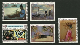 Polynésie Française - P.A. - Y & T N° 40 à 44 ** TTB - Unused Stamps