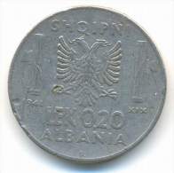 ALBANIA , 0,20  LEK 1941 R - Albanië